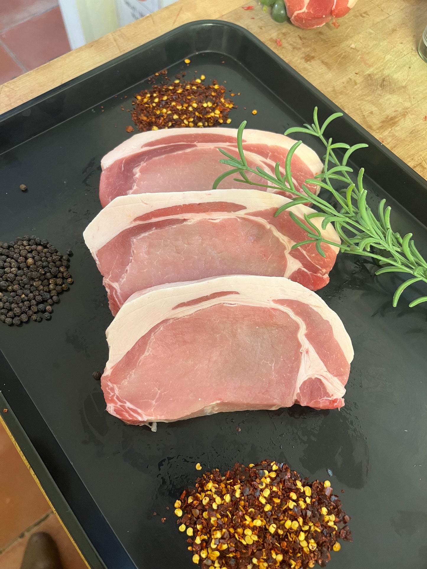 Boneless Pork Steaks