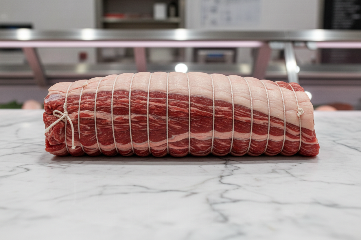 tied up sirloin joint