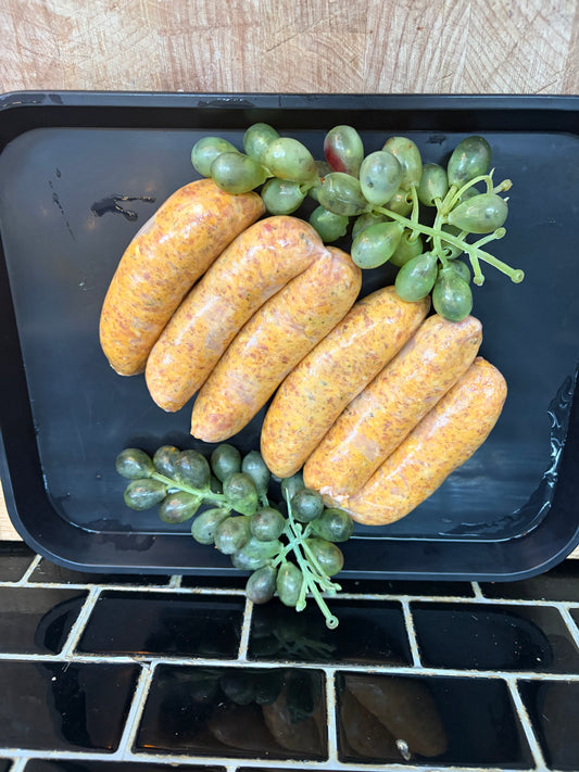 Mango Lime and Coconut Sausages