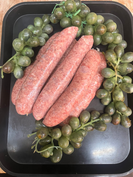 Minty Lamb Sausages