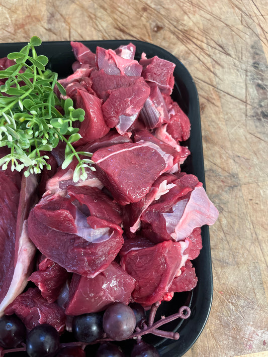 Diced Venison
