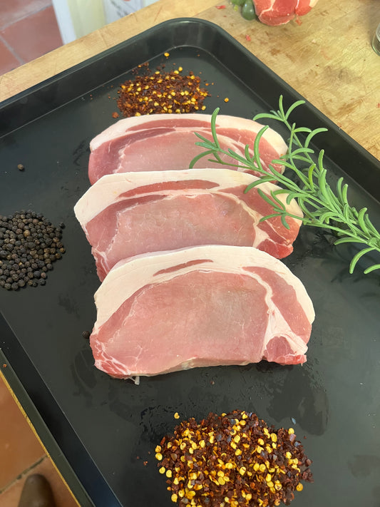 Boneless Pork Steaks