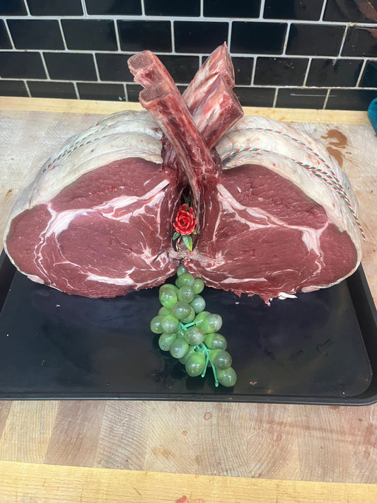 IOW 32 Day Dry Aged Rib Of Beef
