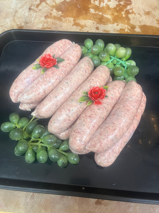 Homemade Butchers Choice Sausages
