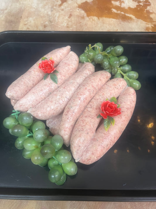 Homemade Red Onion And Sage Sausages