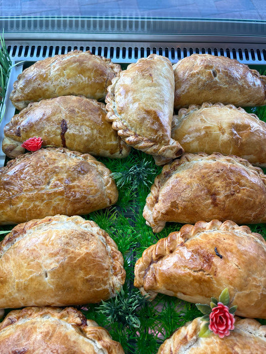 Homemade Steak Pasties. ONLY AVAILABLE WEDNESDAY-SATURDAY