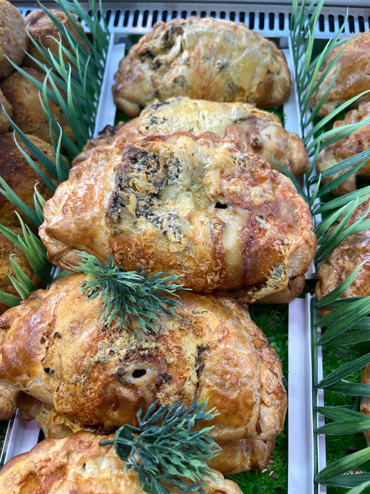 Homemade Steak and Stilton Pastie. ONLY AVAILABLE WEDNESDAY-SATURDAY