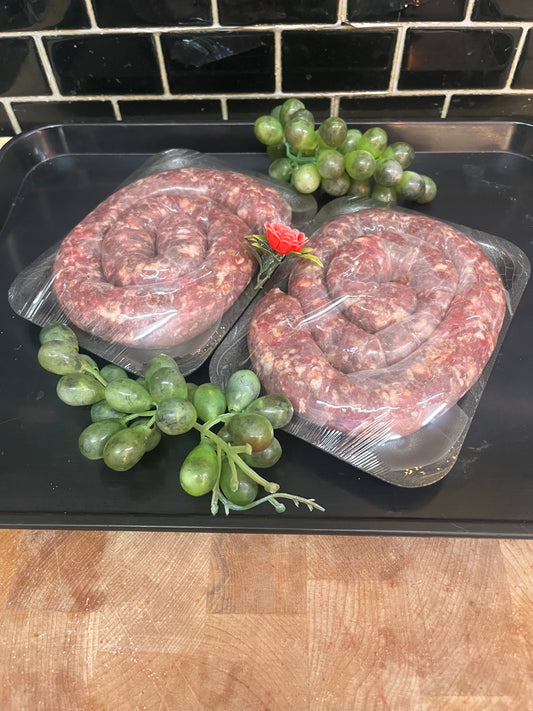 Homemade Boerewors Sausages