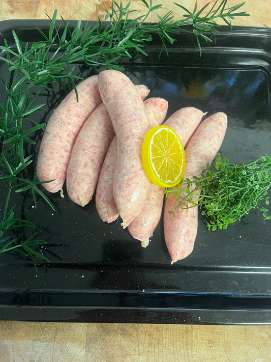 Garlic and Herb Sausages