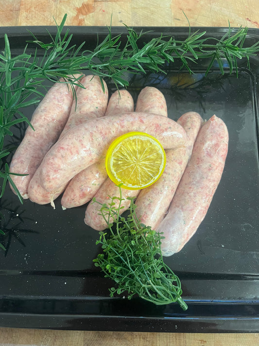 Lincolnshire Sausages